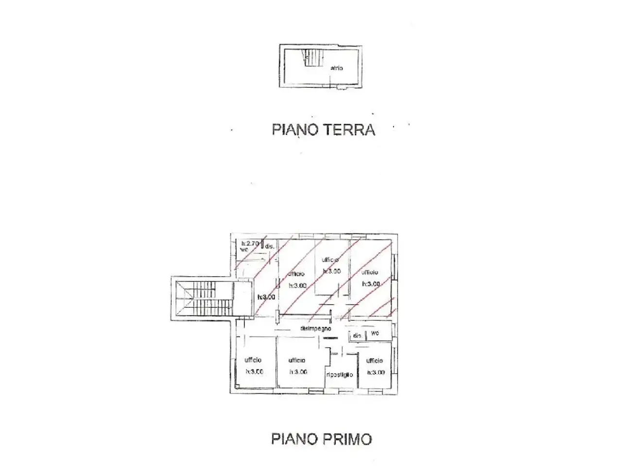Ufficio in Via Niga 1, Azzano Mella, {3} - Planimetria 1