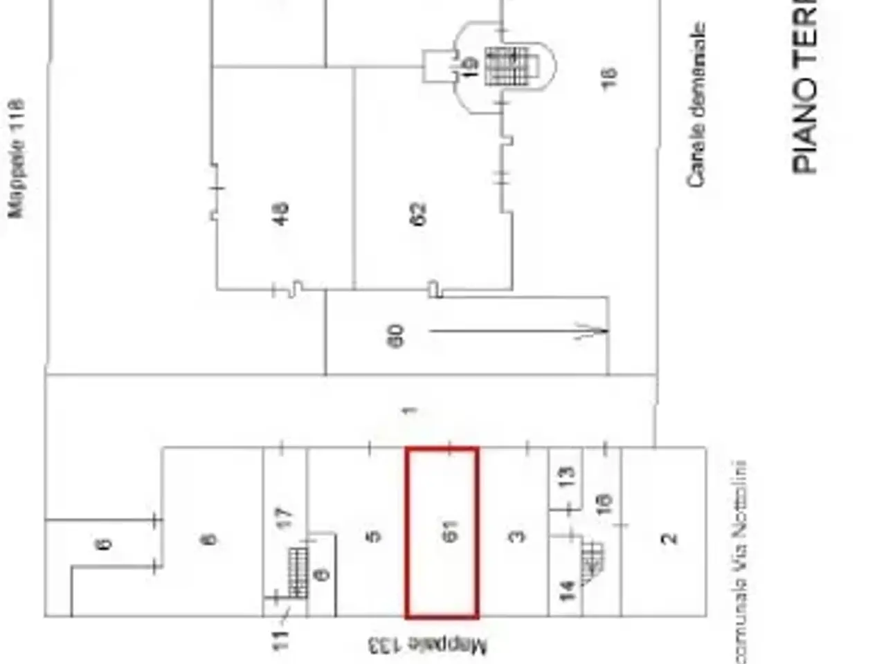 Negozio in Via Lorenzo Nottolini 99, Lucca, {3} - Planimetria 1