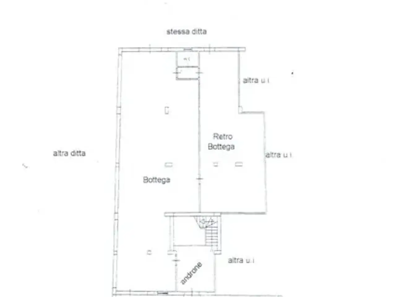 Negozio in Via Santa Marina, Milazzo, {3} - Planimetria 1