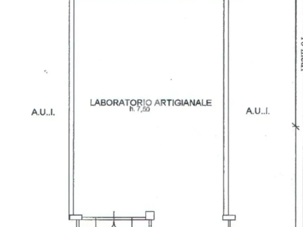Capannone in Via del Pino 13, Santarcangelo Di Romagna, {3} - Planimetria 1
