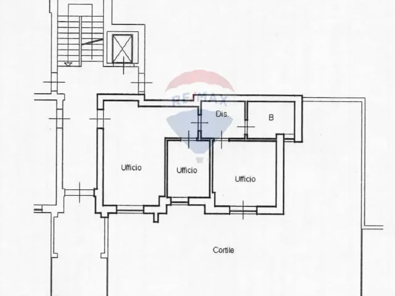 Ufficio in Via Mimmo Conenna 41, Bari, {3} - Planimetria 1