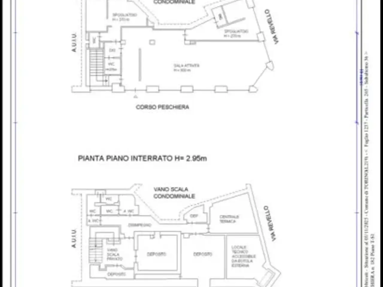 Negozio in Corso Peschiera 182, Torino, {3} - Planimetria 1