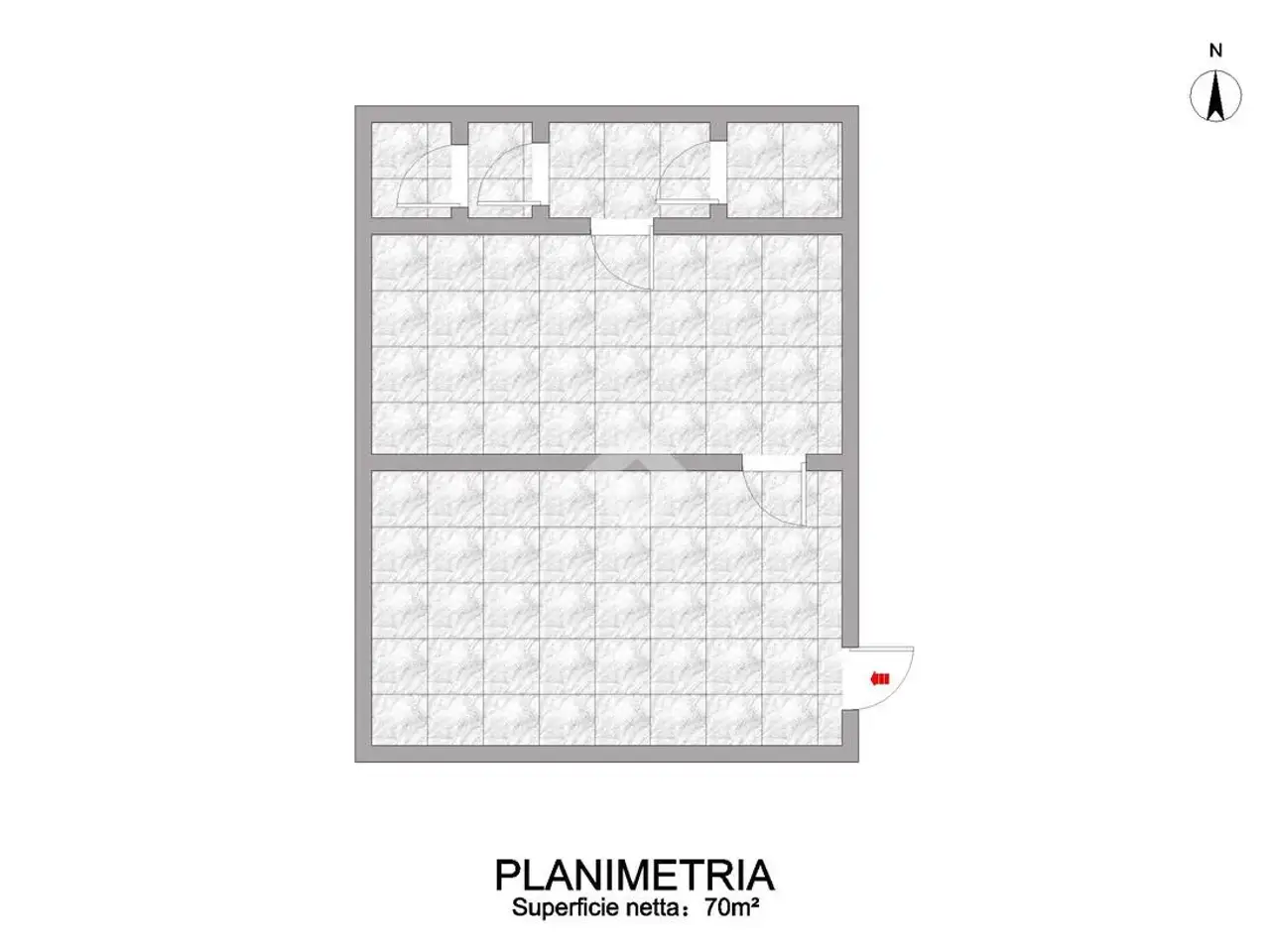 Ufficio in Borgo Bassano 82, Cittadella, {3} - Planimetria 1