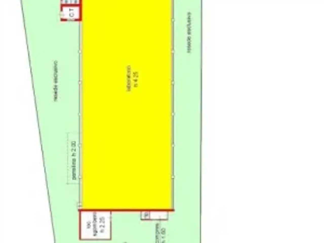 Capannone in Via Fratelli Cairoli, Monsummano Terme, {3} - Planimetria 1