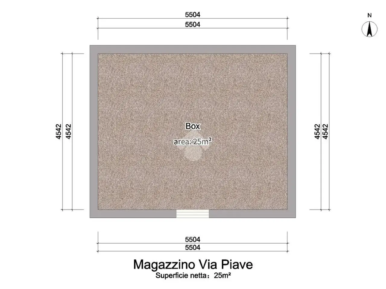 Magazzino in Via Piave 1, Corigliano-Rossano, {3} - Planimetria 1