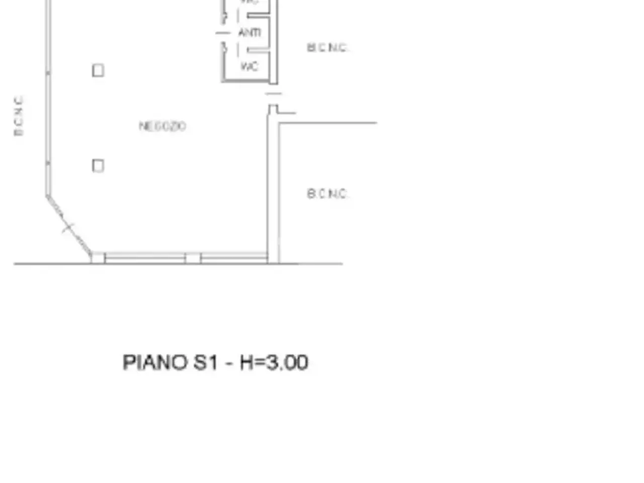 Negozio in Viale Vittoria 25, Valdobbiadene, {3} - Planimetria 1
