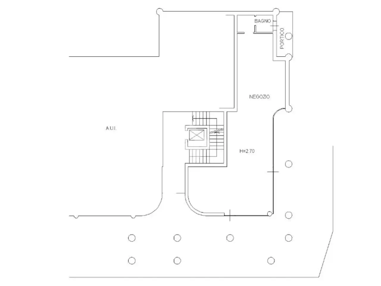 Negozio in Salita Guglielmo Marconi, Salo', {3} - Planimetria 1
