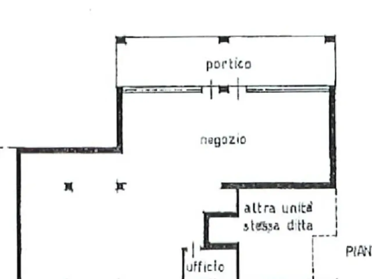 Negozio in Via Cavin Caselle 169, Santa Maria Di Sala, {3} - Planimetria 1