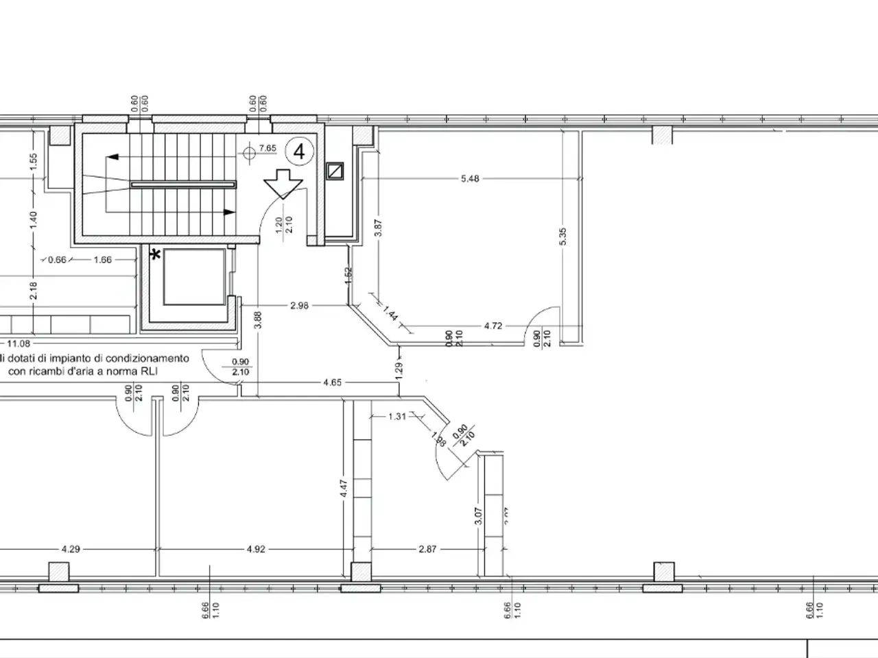 Ufficio in Via Concordia, Sesto San Giovanni, {3} - Planimetria 1