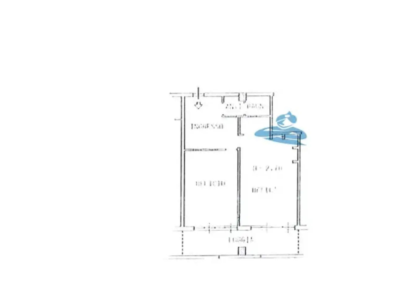 Ufficio in Via Romolo Murri 7, Ravenna, {3} - Planimetria 1