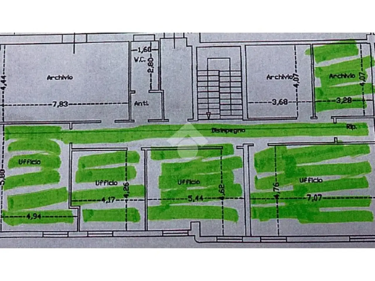 Ufficio in Via Lorenzo Bandini, Maranello, {3} - Planimetria 1