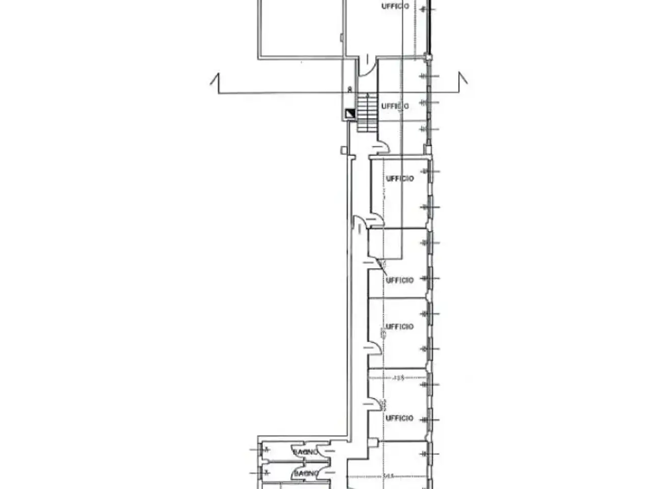 Ufficio in Via Iseo 8, San Giuliano Milanese, {3} - Planimetria 1