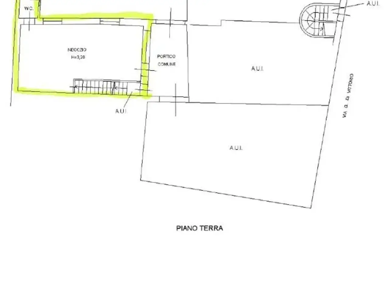 Negozio in Via Giuseppe di Vittorio 14, Desenzano Del Garda, {3} - Planimetria 1