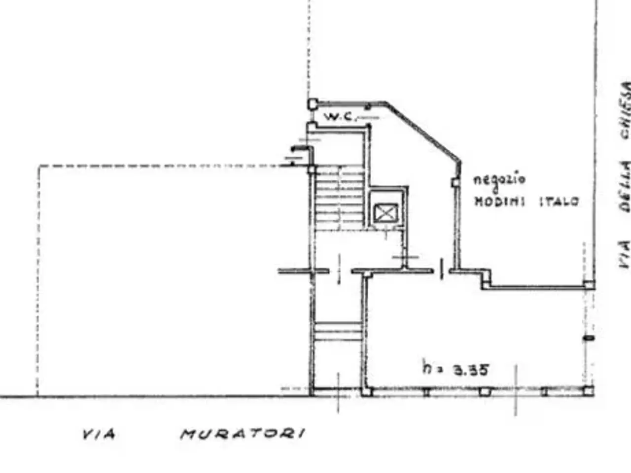 Negozio in Via Muratori, Novara, {3} - Planimetria 1