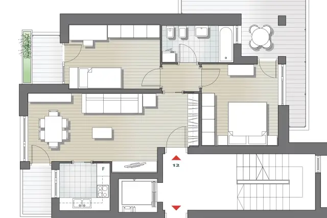 main planimetry real estate image