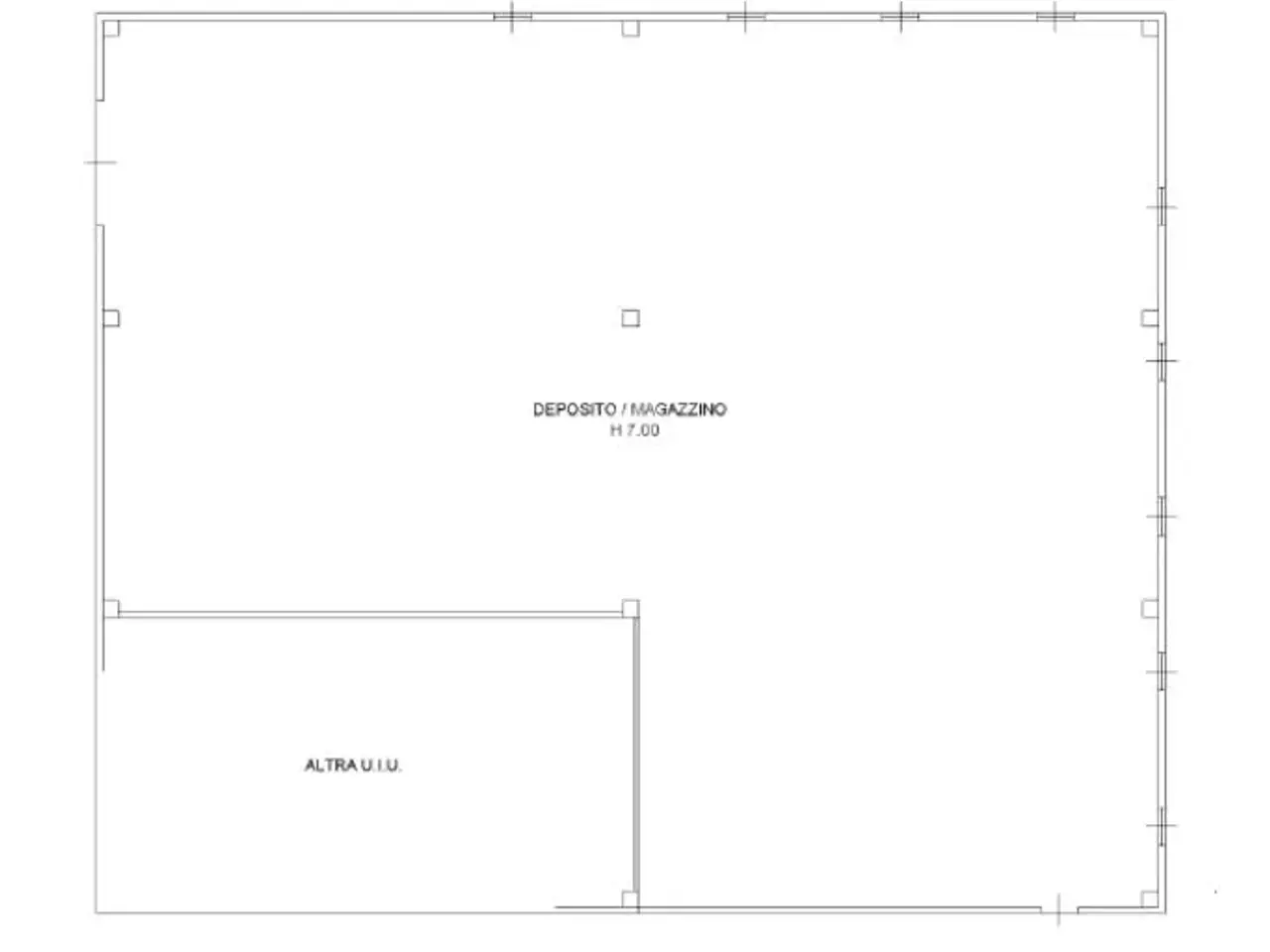 Capannone in Viale Milano 71, Lodi, {3} - Planimetria 1