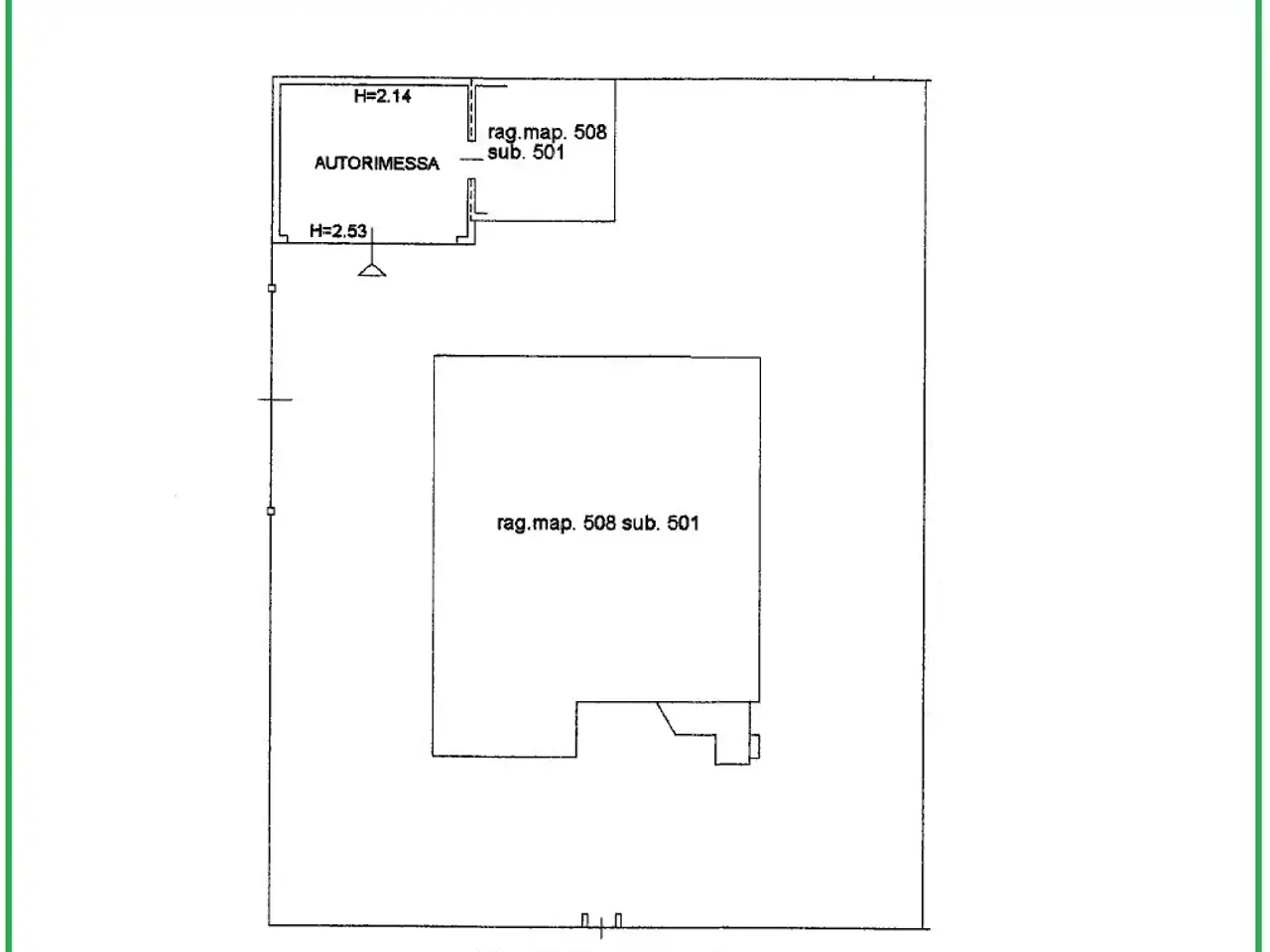 Villa in Via Madonnina 18, Gussola - Planimetria 1