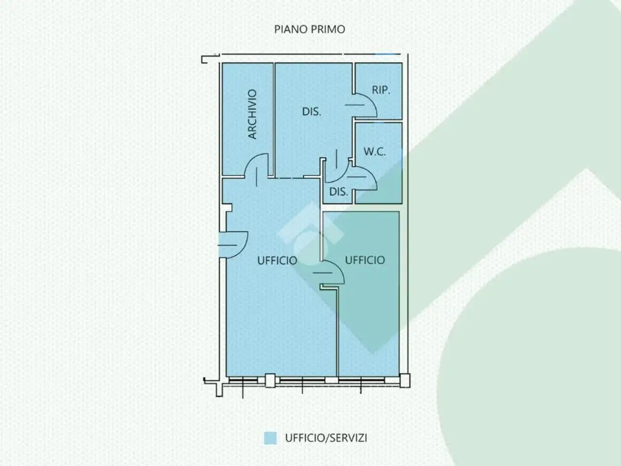 Ufficio in Via Milano 7, Cornaredo, {3} - Planimetria 1