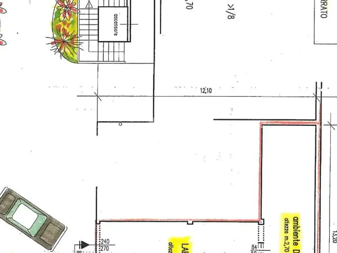 Laboratorio in Via del Gerbone 22, Busto Arsizio, {3} - Planimetria 1