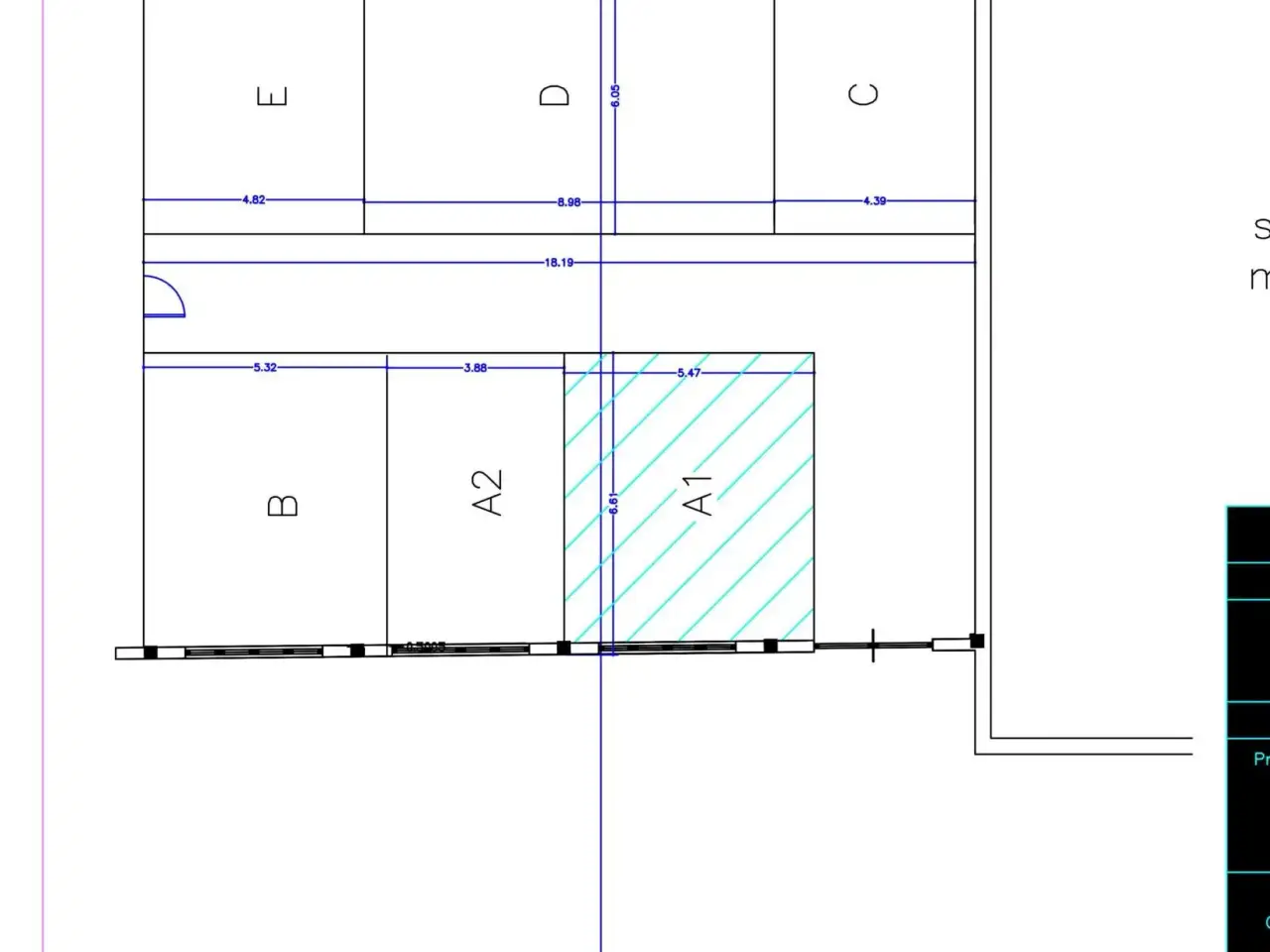 Magazzino in , Vicopisano, {3} - Planimetria 1