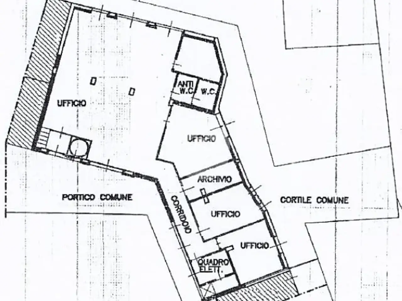 Ufficio in Piazza C. Fondulo 11, Soncino, {3} - Planimetria 1