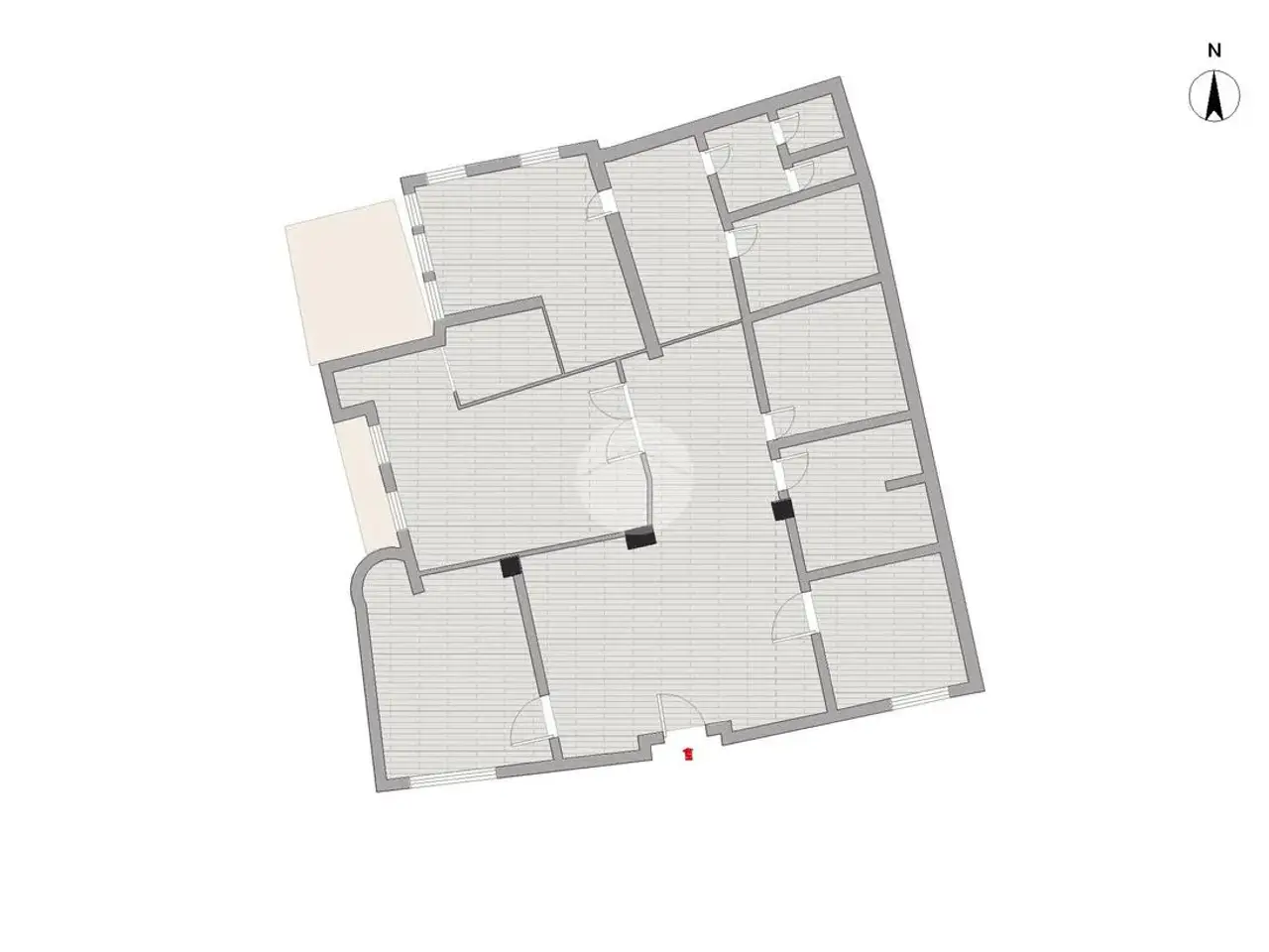 Negozio in Via Chiassi 15, Castiglione Delle Stiviere, {3} - Planimetria 1