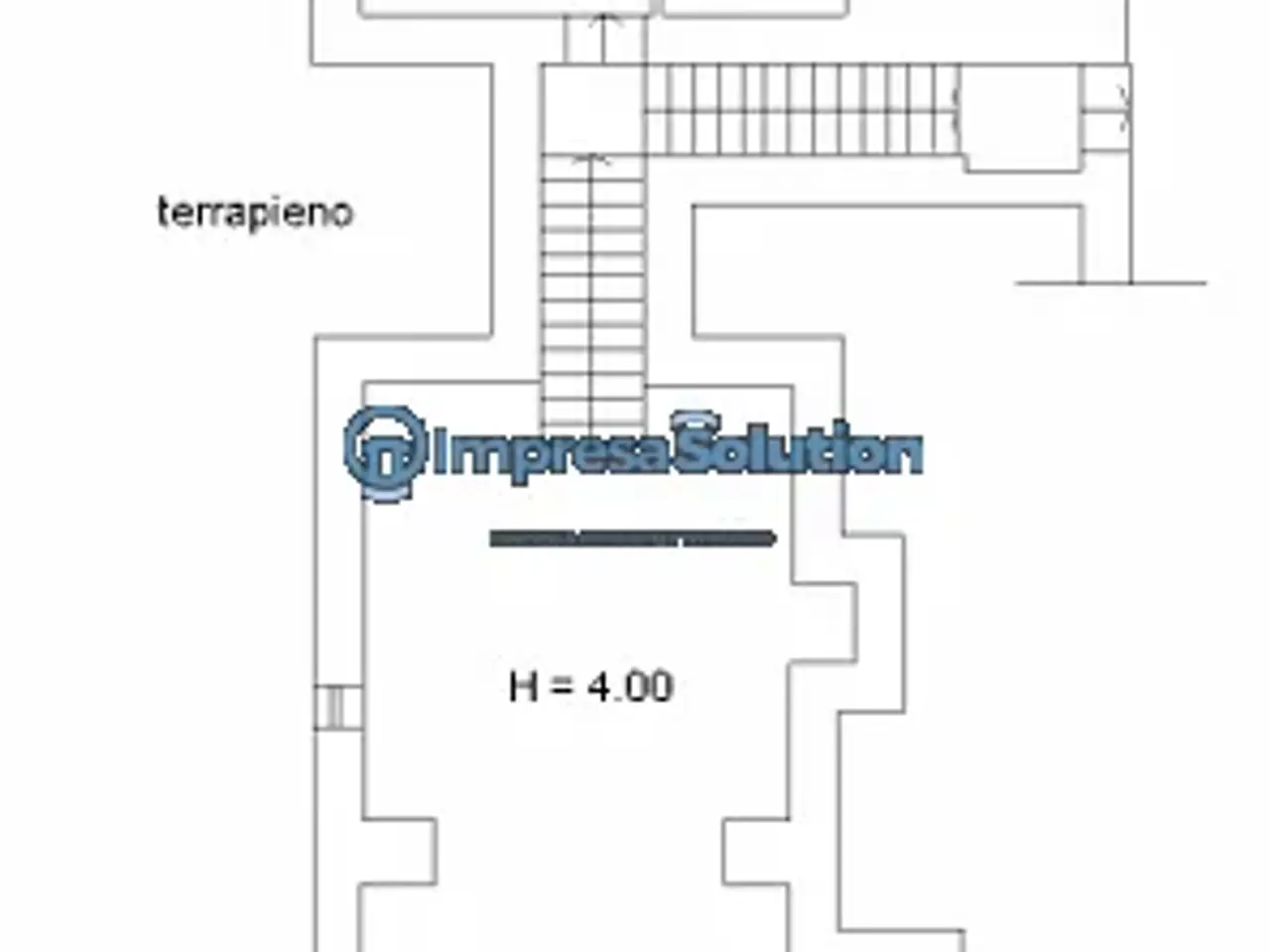 Magazzino in Via Dalbono, Portici, {3} - Planimetria 1