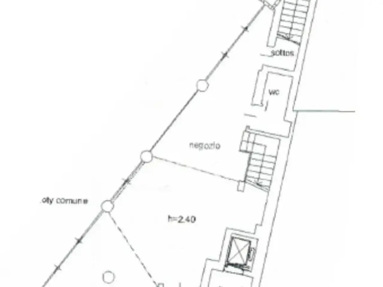 Negozio in Piazza Giacomo Matteotti 9, Grugliasco, {3} - Planimetria 1