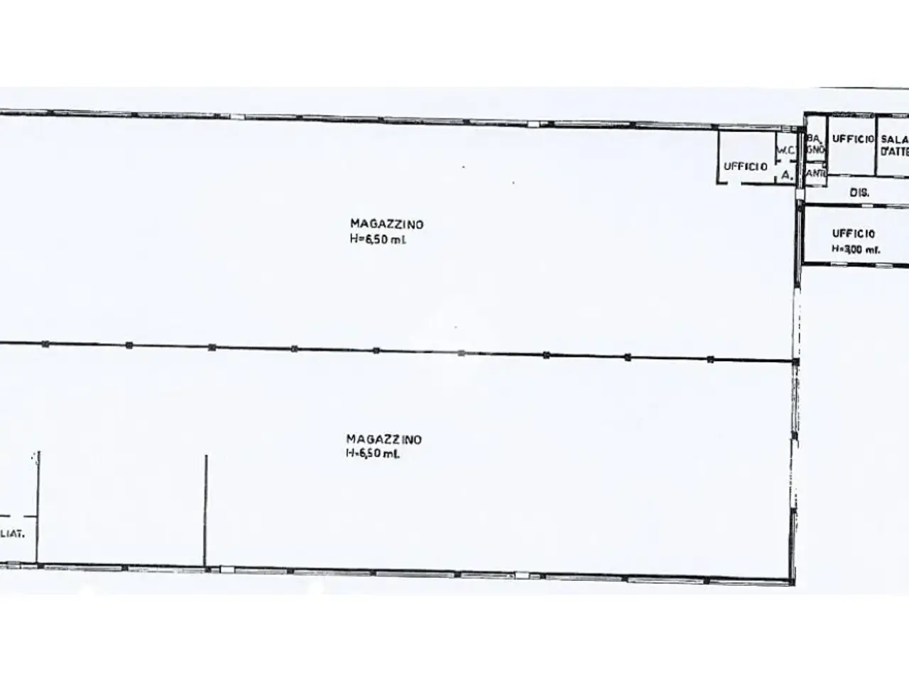 Capannone in Via M. Buonarroti, Castelvetro Di Modena, {3} - Planimetria 1