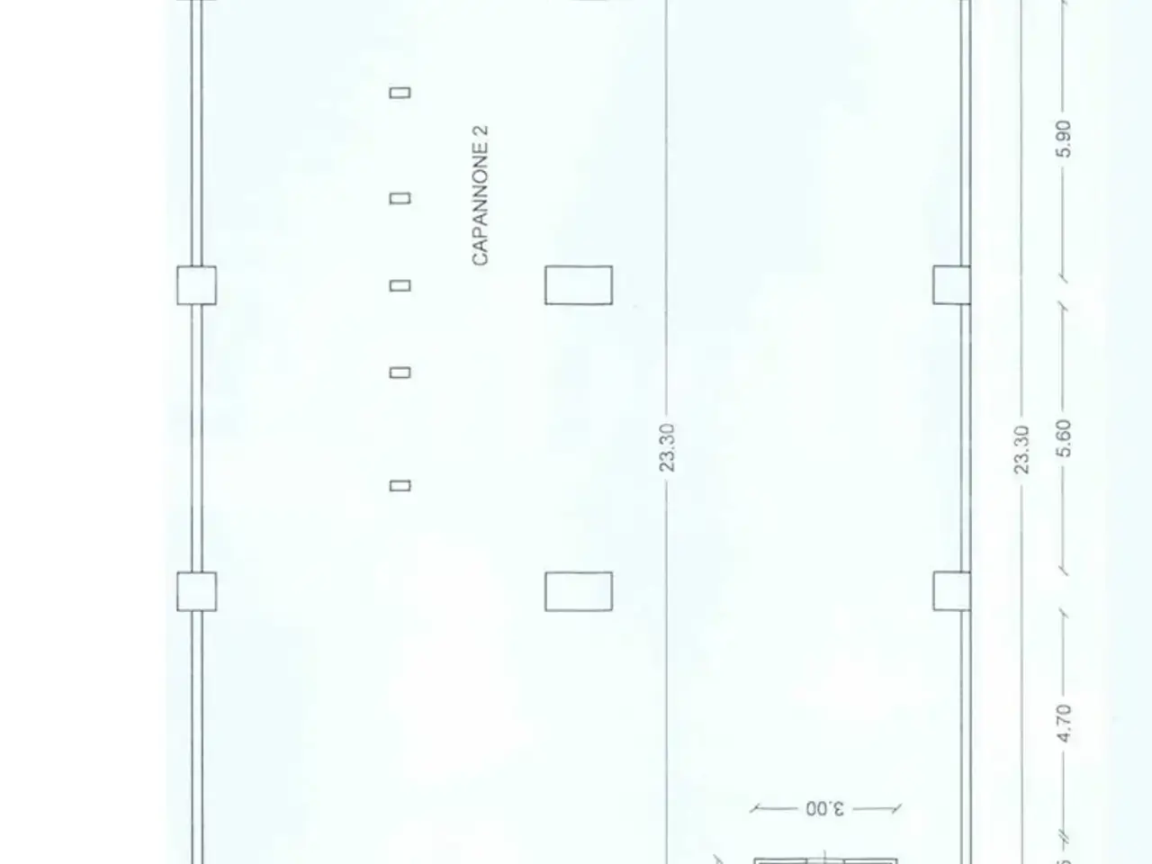 Magazzino in Via Ferrante Imparato 190, Napoli, {3} - Planimetria 1