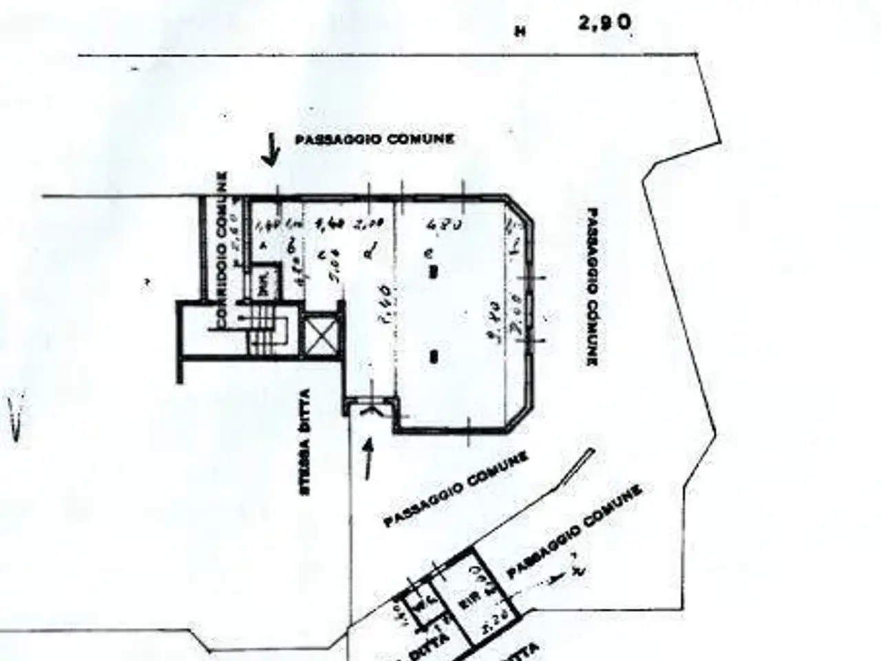 Negozio in Via Palmanova 213/a, Milano, {3} - Planimetria 1