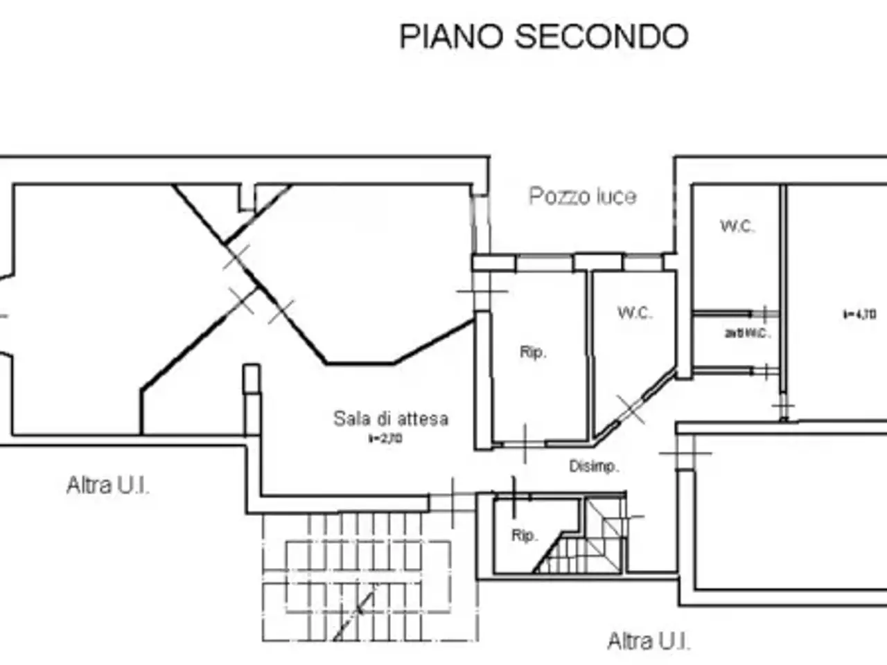 Ufficio in Corso Italia 88, Catania, {3} - Planimetria 1