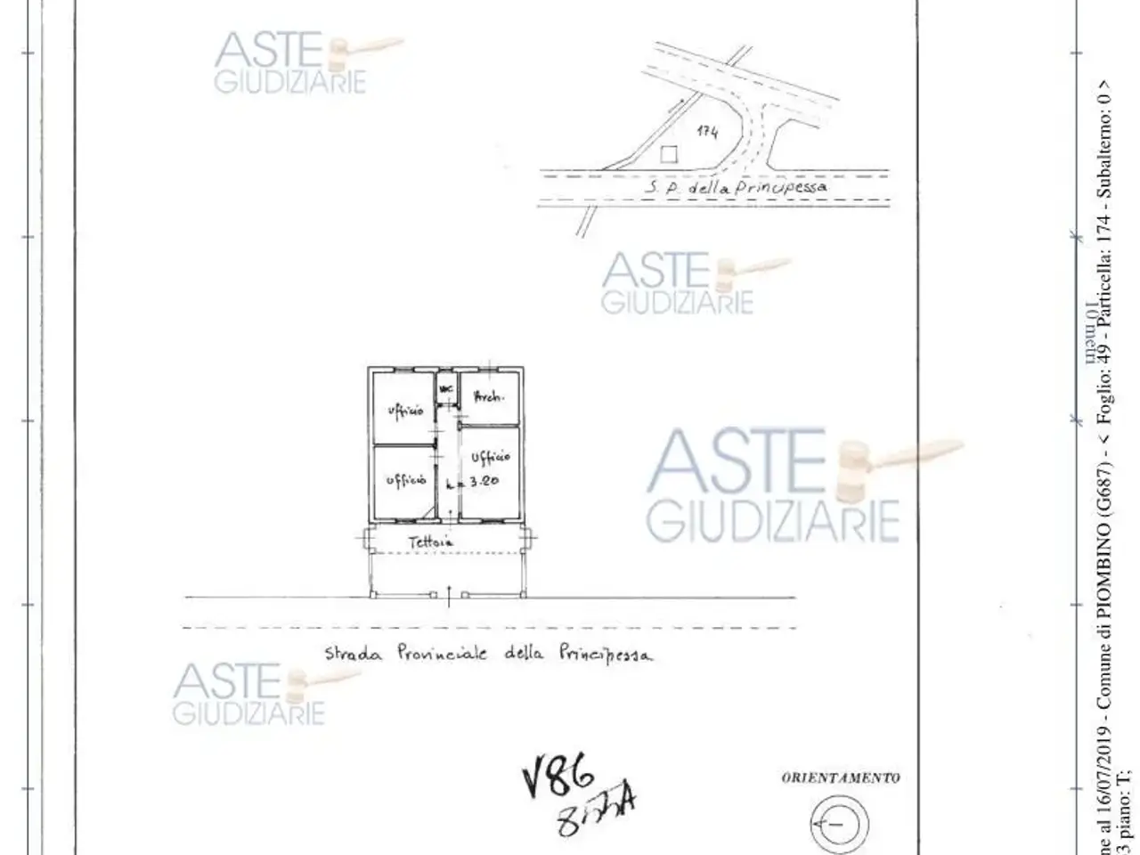Ufficio in Località Fiorentina, 53, 57025 Piombino LI, Italia 53, Piombino, {3} - Planimetria 1