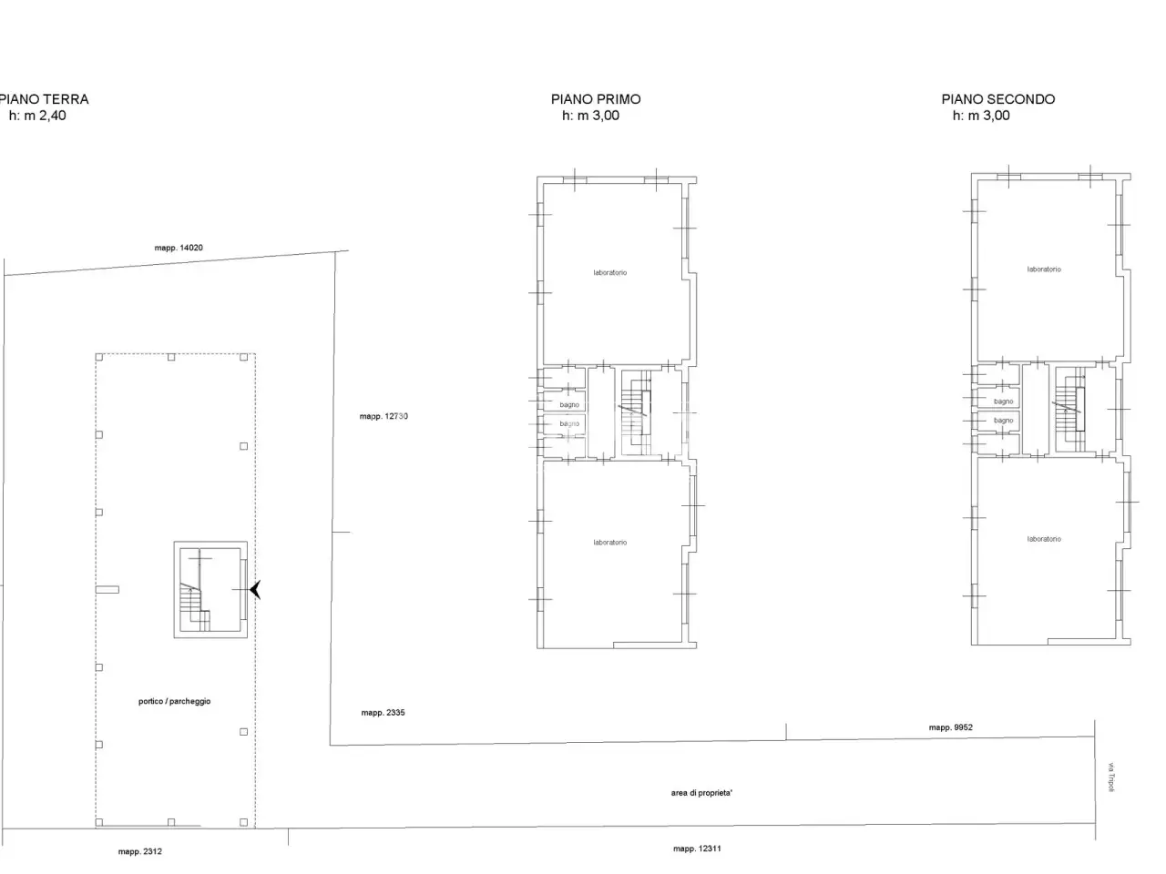 Palazzina commerciale in Via Tripoli, Cantu', {3} - Planimetria 1