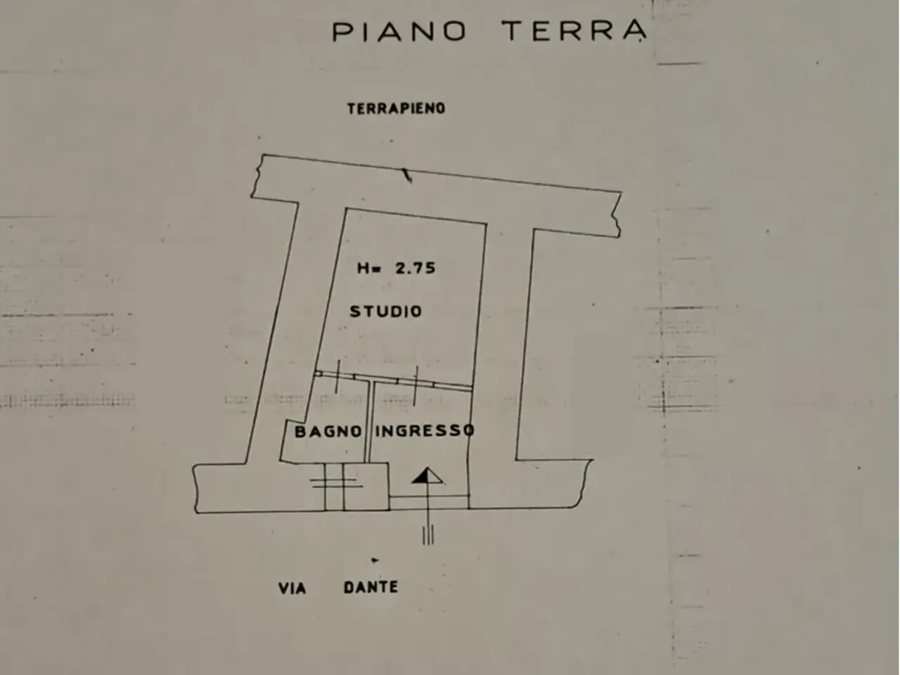 Palazzina commerciale in Via Dante 99, Anagni, {3} - Planimetria 1