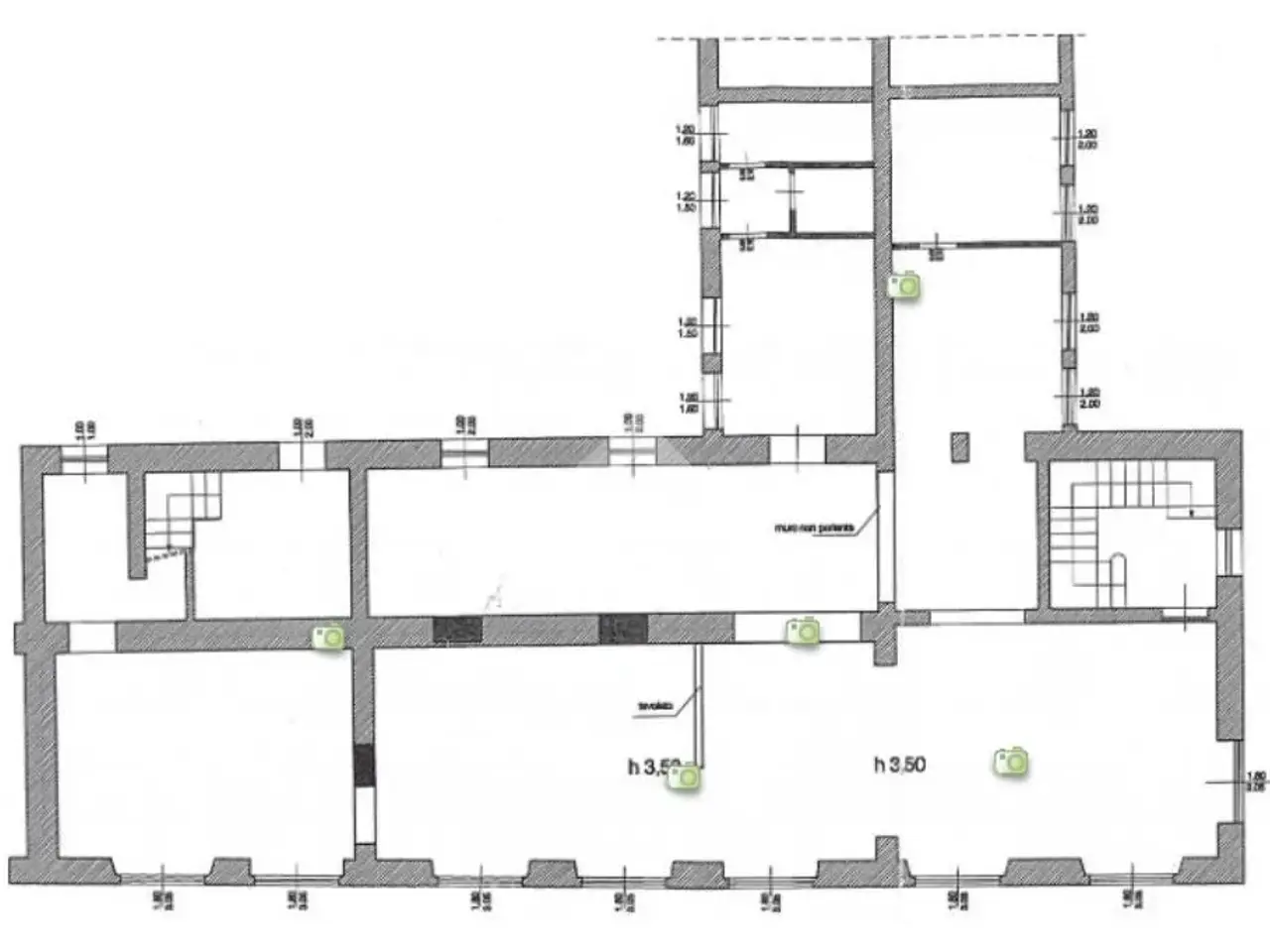 Negozio in Corso Bonomelli Silvio, Rovato, {3} - Planimetria 1