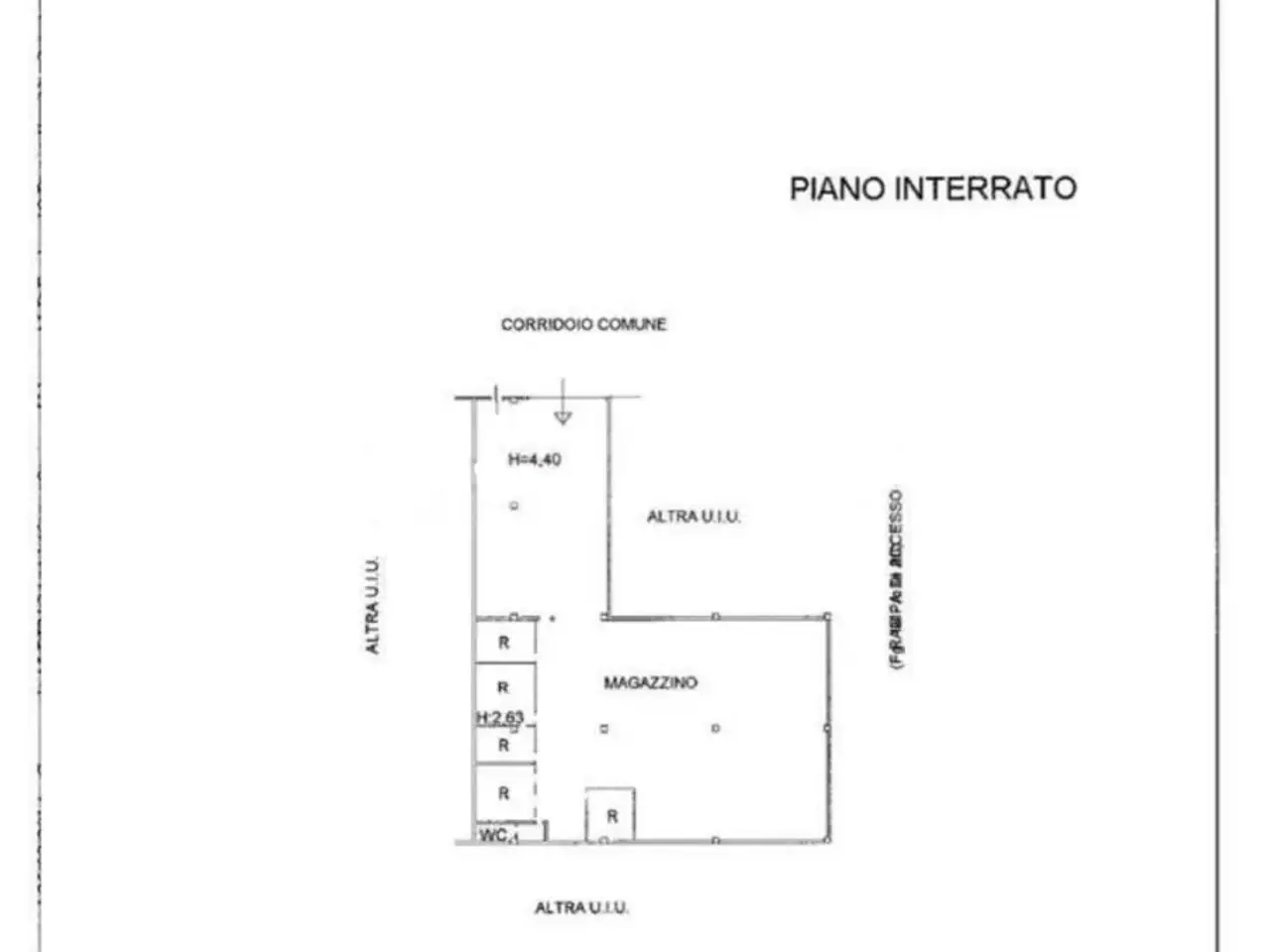 Magazzino in Regione Bagnoli, Albenga, {3} - Planimetria 1