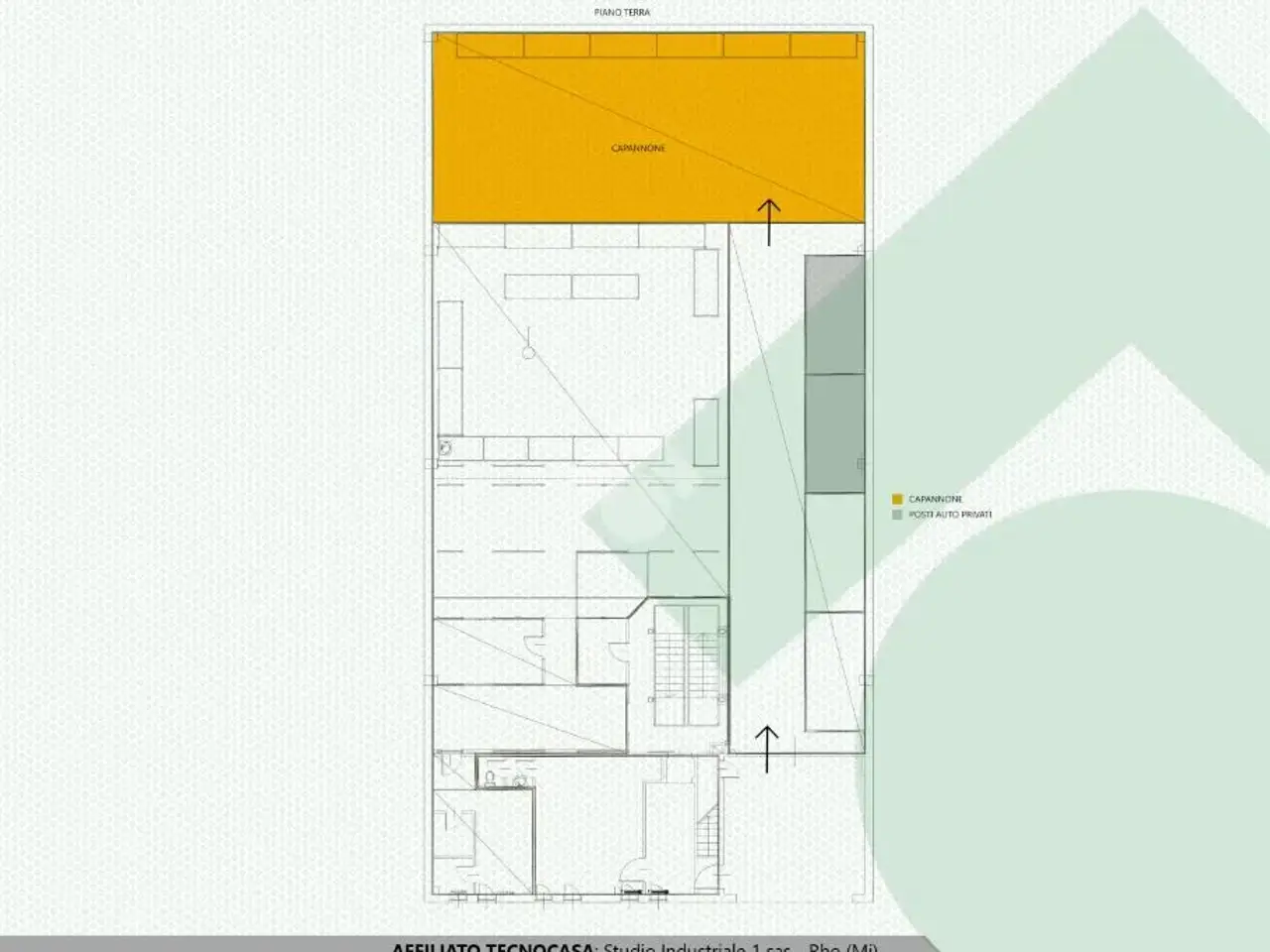 Capannone in Via di Vittorio 15, Rho, {3} - Planimetria 1