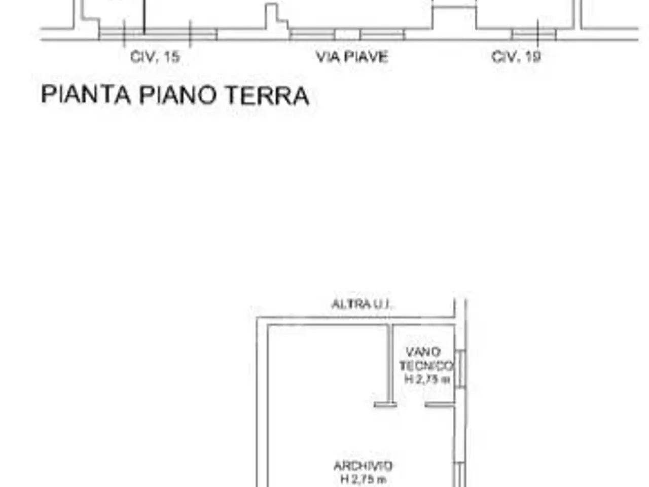 Ufficio in Ad.Ze Viale Caduti in Guerra, Modena, {3} - Planimetria 1