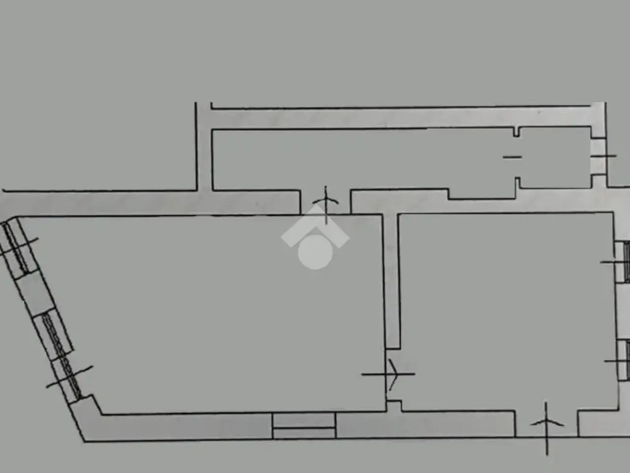Ufficio in Via S. Bernardino 1, Bergamo, {3} - Planimetria 1