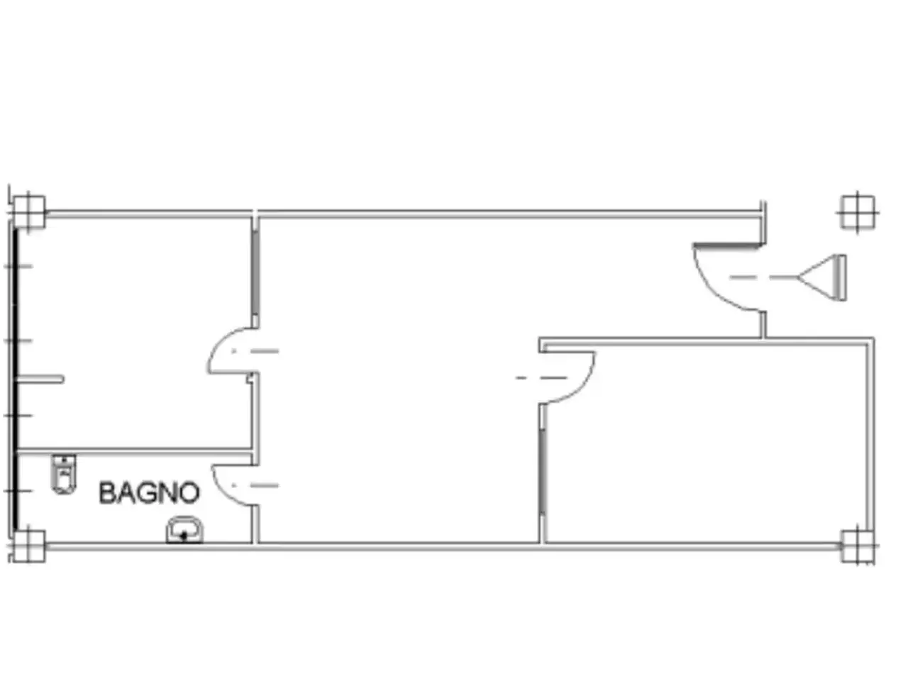 Ufficio in Via Moncrivello 23, Cigliano, {3} - Planimetria 1
