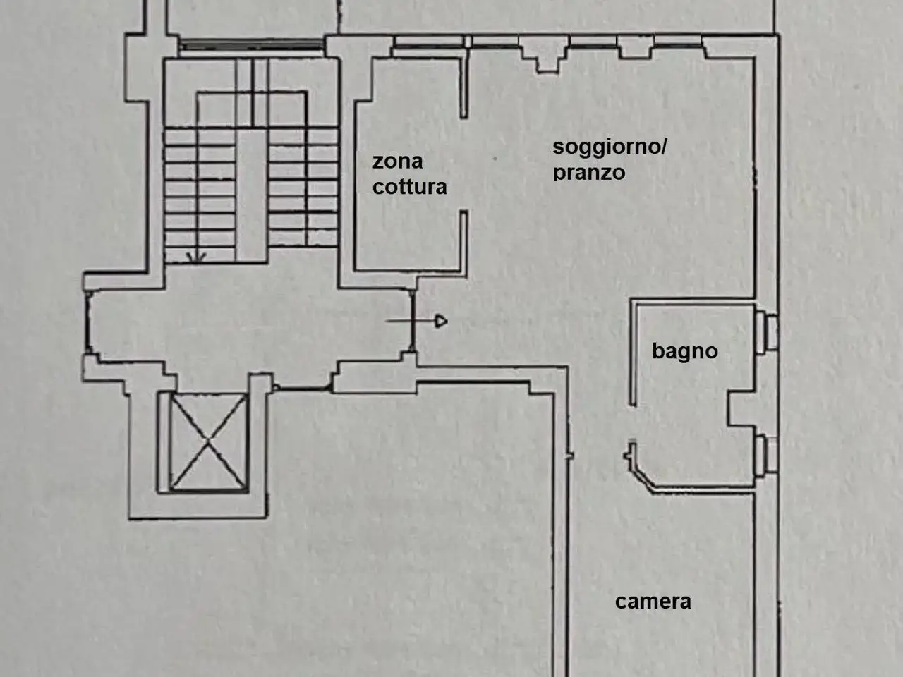 Trilocale in vendita, Via dei Molinari, Potenza - Planimetria 1