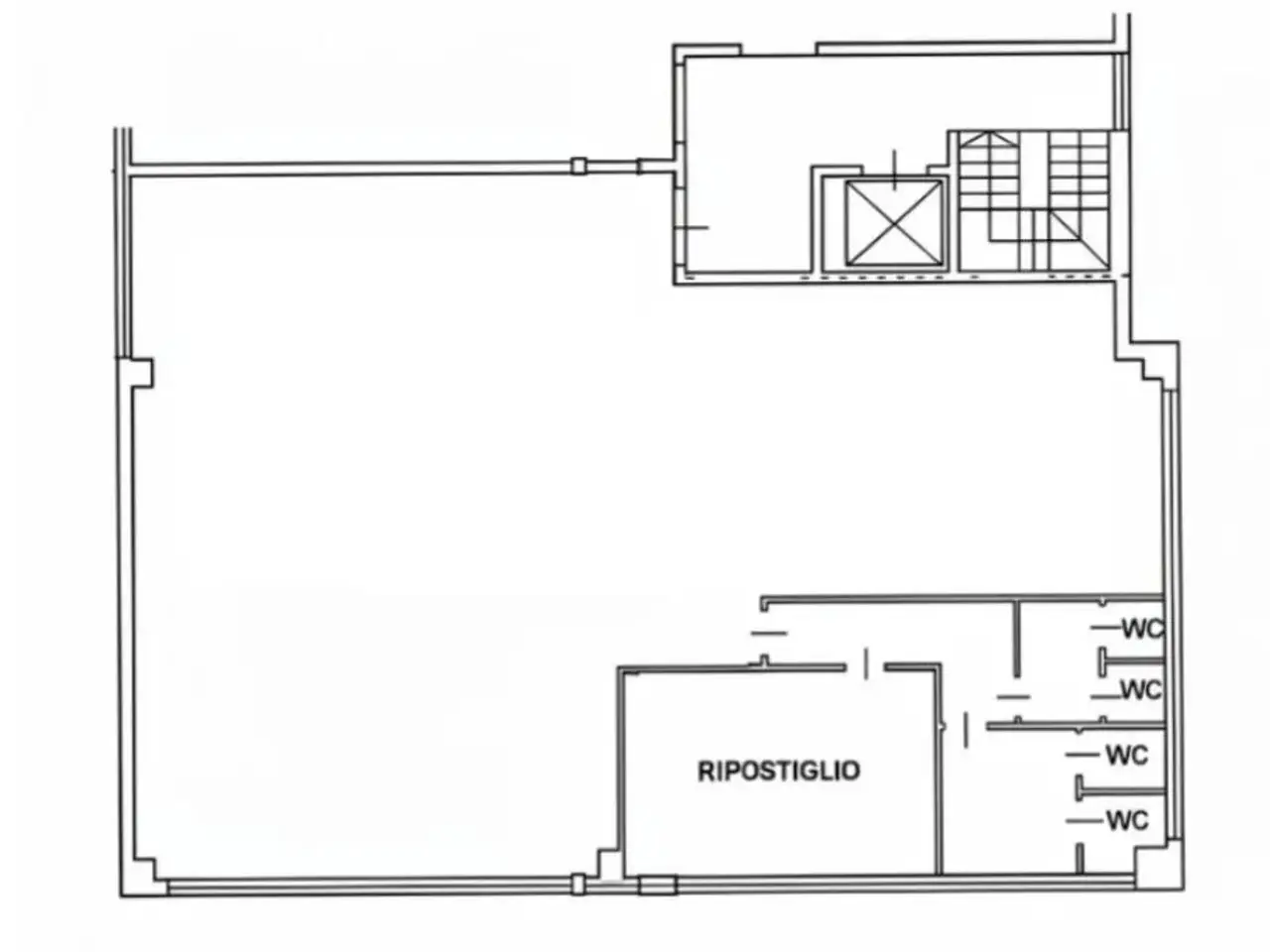 Ufficio in Via del Luisetto 12, Cavenago Di Brianza, {3} - Planimetria 1