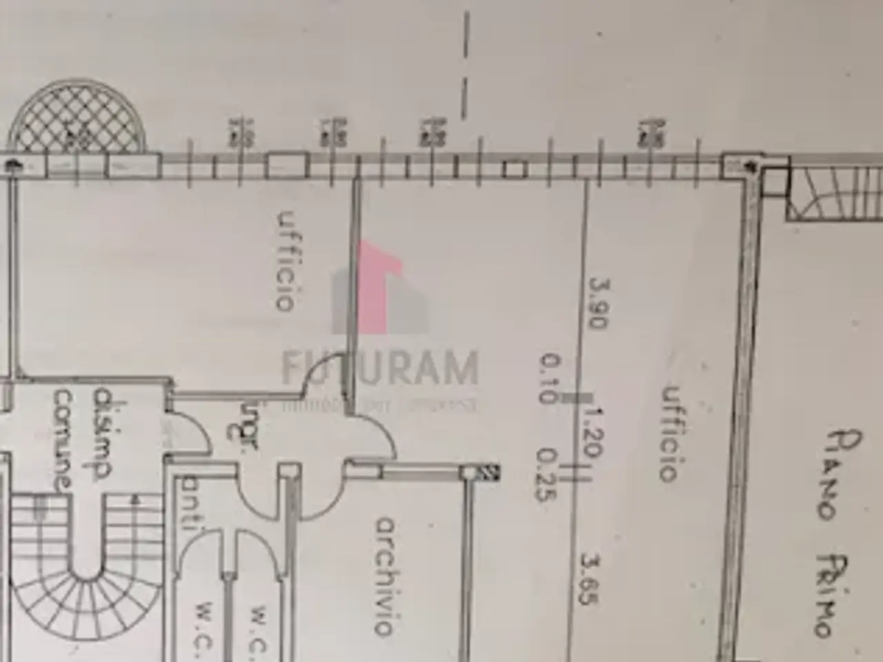 Ufficio in Via Vicario, Barbarano Mossano, {3} - Planimetria 1