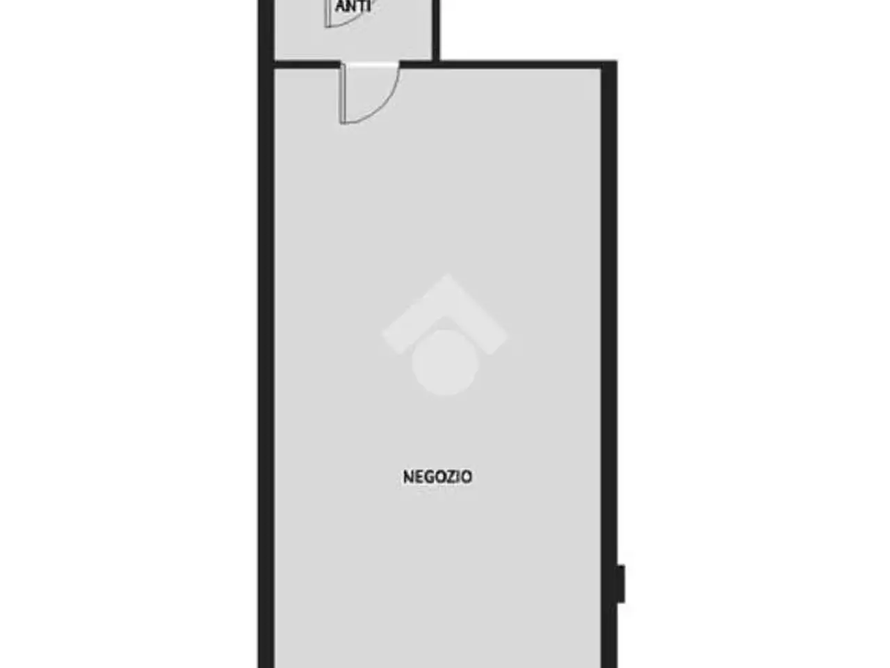 Negozio in Via Martignon 2, Mestrino, {3} - Planimetria 1