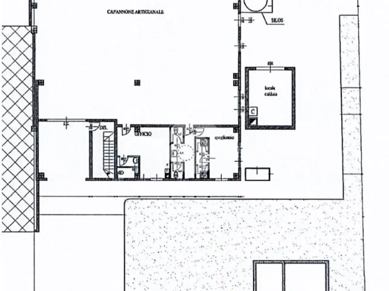 Capannone in Via Everest 2, Crema, {3} - Planimetria 1