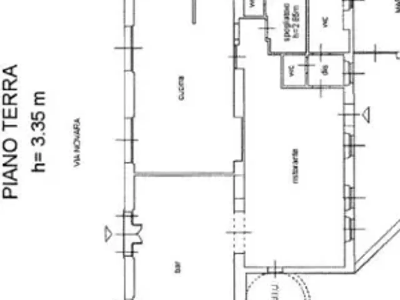 Negozio in Via Novara 216, Milano, {3} - Planimetria 1