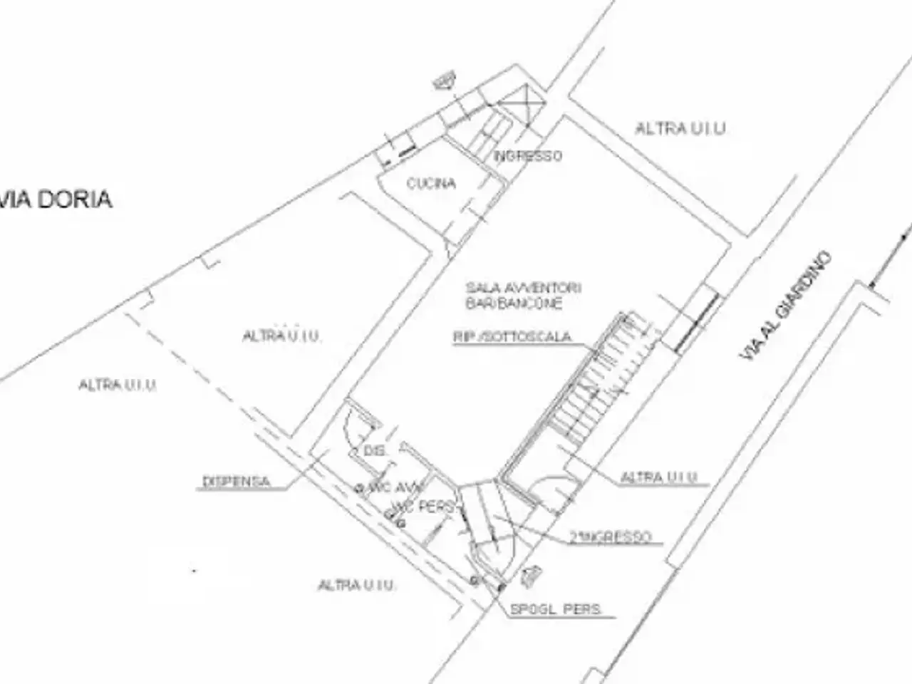 Negozio in Via al Giardino, Loano, {3} - Planimetria 1