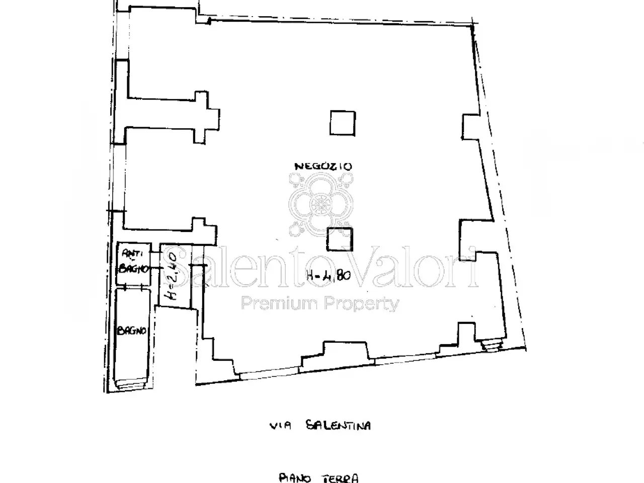 Magazzino in Via Salentina 15-17, Parabita, {3} - Planimetria 1