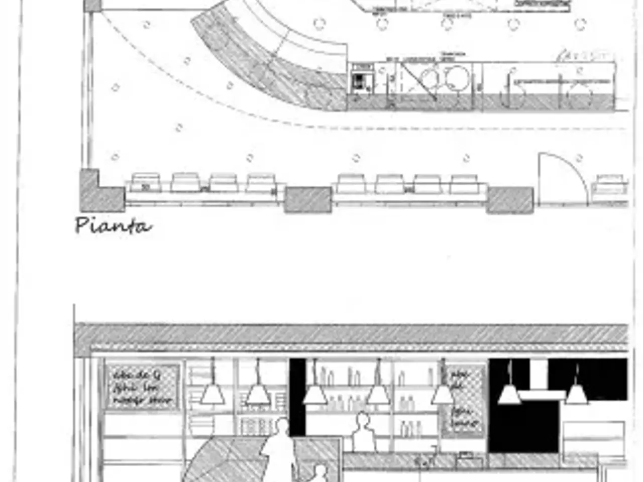 Bar in , Venaria Reale, {3} - Planimetria 1